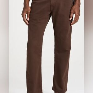 Nili lotan corduroy Carpenter pant espresso BROWN 31 mens s